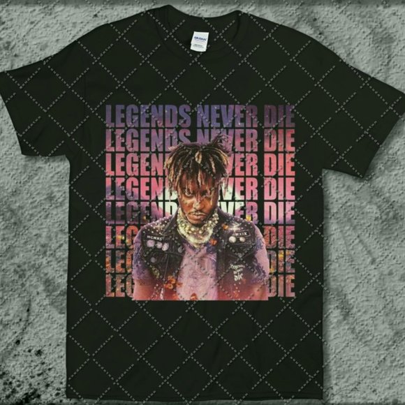 Juice WRLD Vintage Tee, Legends Never Die, Juice WRLD Best Rapper - Picture 1 of 2